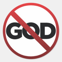 No God Stickers