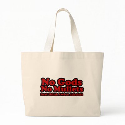 No Gods. No Mullets. Canvas Bag by BoogieMonst