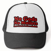 No Gods. No Mullets. hats