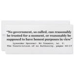 No government Can Reasonably Be Trusted Invite