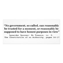 No government Can Reasonably Be Trusted Invite