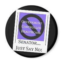 No Government Controlled Healthcare Magnet