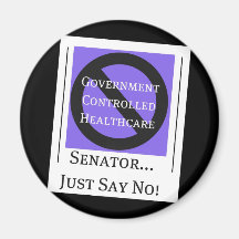 No Government Controlled Healthcare Magnet