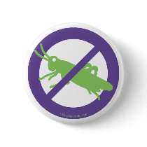 No Grasshoppers - Button