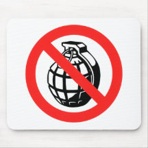 No Grenades Mouse Pad