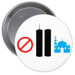 No Ground Zero Mosque Button