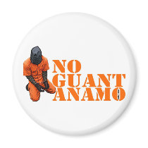 No Guantanamo Fridge Magnets