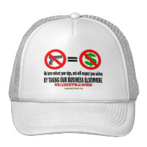 NO GUN, NO MON TRUCKER HAT