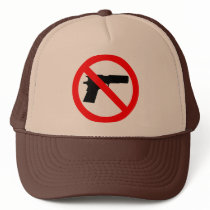 No Guns Anti Gun hats by nedgey No Guns Anti Gun hats