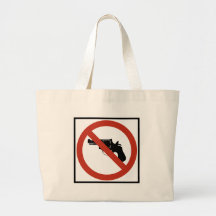 No Guns Permitted Highway Sign Bags