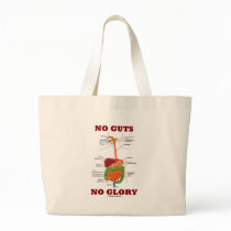 No Guts No Glory (Digestive System Anatomy Humor) Bag