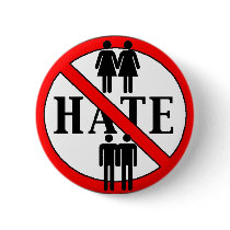No Hate - Gay Couples buttons
