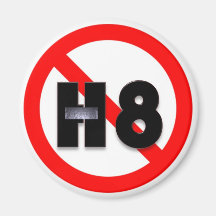 No Hate Refrigerator Magnets