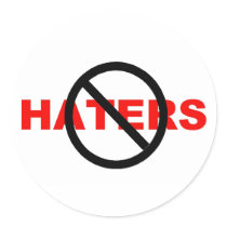 no haters stickers