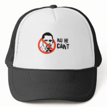 NO HE CAN'T hats