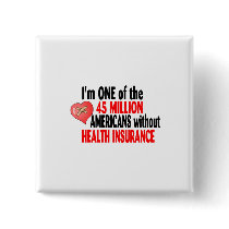 No Health Insurance buttons