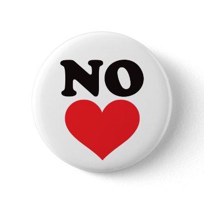 No Heart Pins by visualnewbie