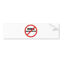 No HHS Mandate Bumper Sticker