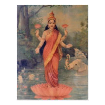 No higher resolution available. Ravi_Varma-Lakshmi Postcard