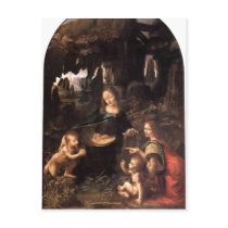 No higher resolution available. Virgin_of_the_Rock Post Card