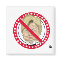 NO-HILLARY Magnet