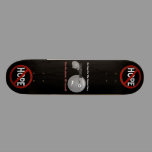 No Hope Logos Black Skateboard Deck skateboards