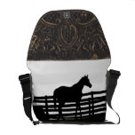 No Horsing Around Rickshaw Messenger Bag