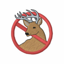 No Hunting embroidered shirts by ZazzleEmbroidery No Hunting embroidered shirts