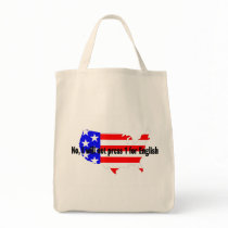 No, I Will Not Press 1 For English bags by TeeZazzle No, I Will Not Press 1 For English bags