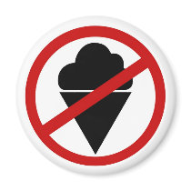 No IceCream - magnet by twilight_cat No IceCream - magnet