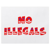 No Illegal Aliens flyers