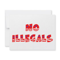 No Illegal Aliens invitations