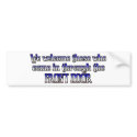 No illegal immigration bumper stickers