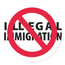No Illegal Immigration stickers