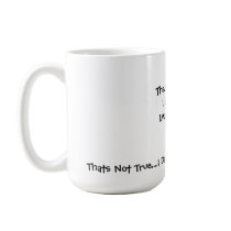 No Imagination mugs