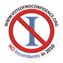 No Incumbents - Stickers