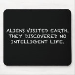 NO INTELLIGENT LIFE mousepads