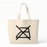 no ironing canvas bag
