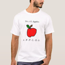 No it's apples t-shirts by TheBo8460 No it's apples t-shirts