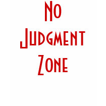 No Judgment Zone t-shirts