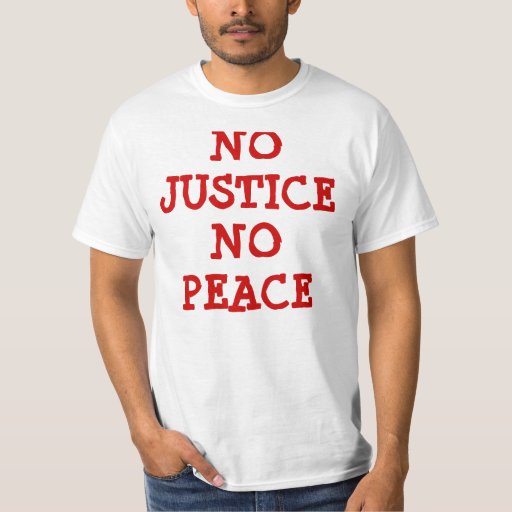 no justice no peace tarot card shirt