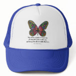 No justice quote mesh hat