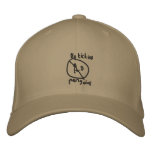 No Kicking Penguins Embroidered Baseball Cap