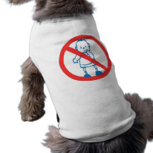 No Kids Allowed Dog Tee