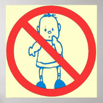 No Kids Allowed Poster