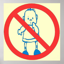 No Kids Allowed Poster