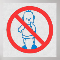 No Kids Allowed Poster