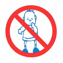 No Kids Allowed t-shirts