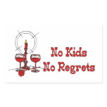 No Kids No Regrets stickers
