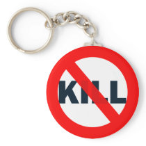 No-Kill white Key Chain
